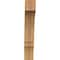 Ekena Millwork 4"W x 18"D x 24"H Balboa Rough Sawn Knee Brace, Western Red Cedar BRC04X18X24BOA00RWR - alternate 2